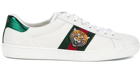 gucci ace tiger replica|gucci ace sneakers tongue.